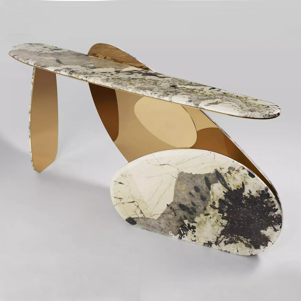 Консоль в виде овальных элементов Jinye console