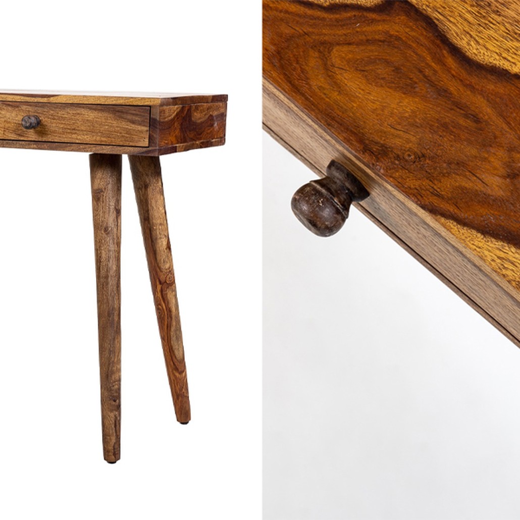 Консоль в скандинавском стиле Handmade Wooden