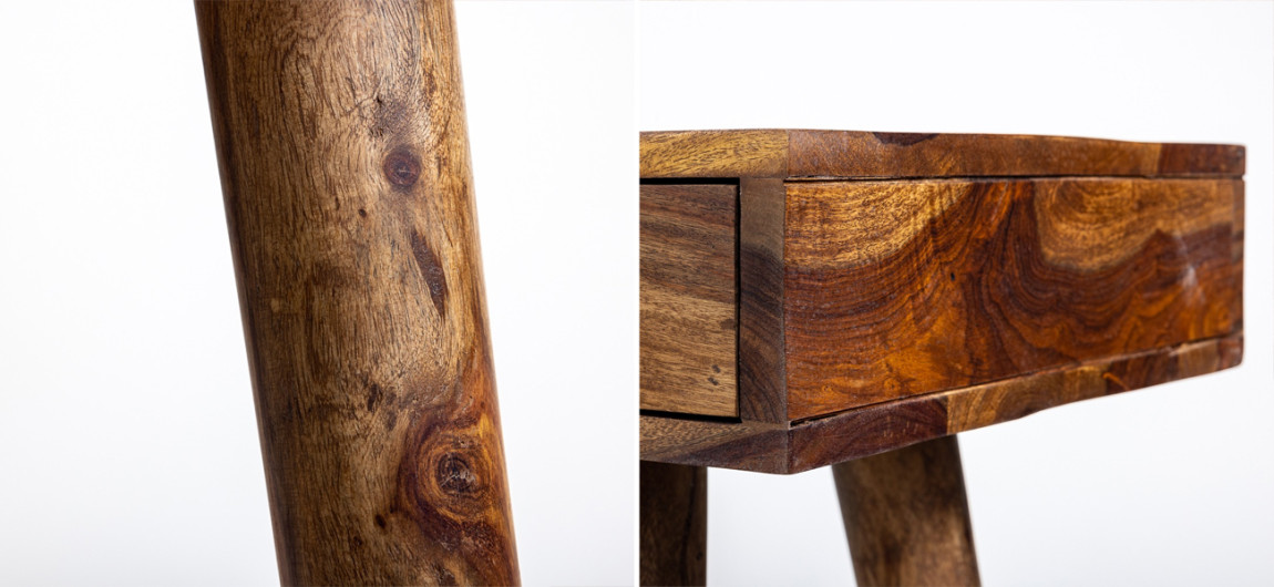 Консоль в скандинавском стиле Handmade Wooden