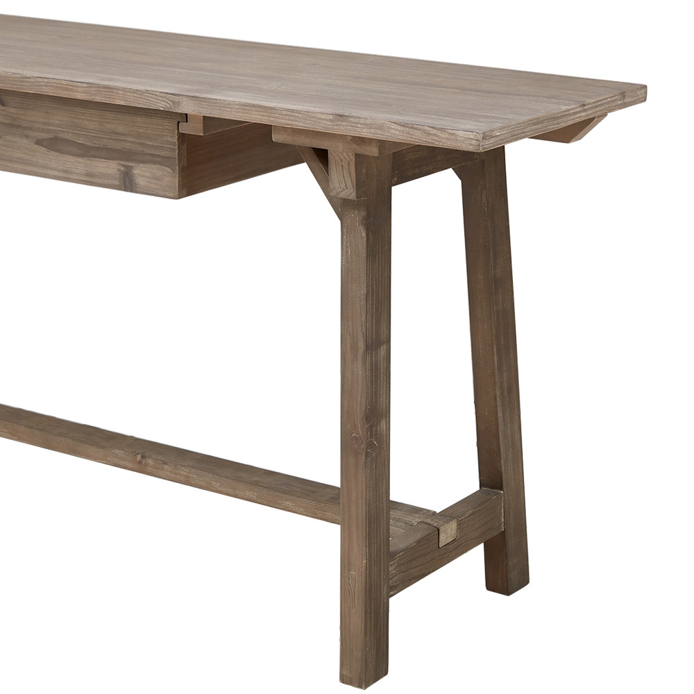 Консоль деревянная с ящиками Wood Jordan Console Table