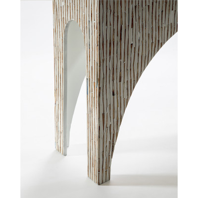 Консоль Дизайнерская Hasle Bone Inlay Console Beige