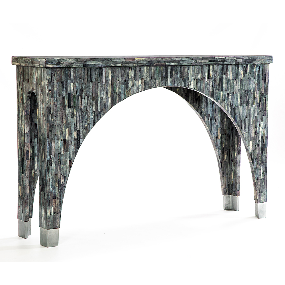 Консоль Дизайнерская Scorpion Bone Coffee Table Gray