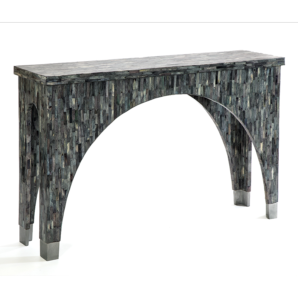 Консоль Дизайнерская Scorpion Bone Coffee Table Gray