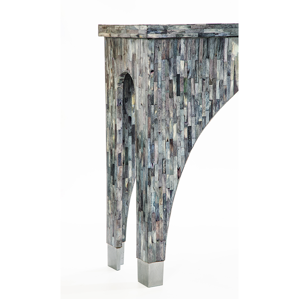 Консоль Дизайнерская Scorpion Bone Coffee Table Gray