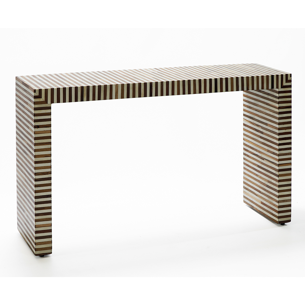Консоль Дизайнерская Stripes Console Beige