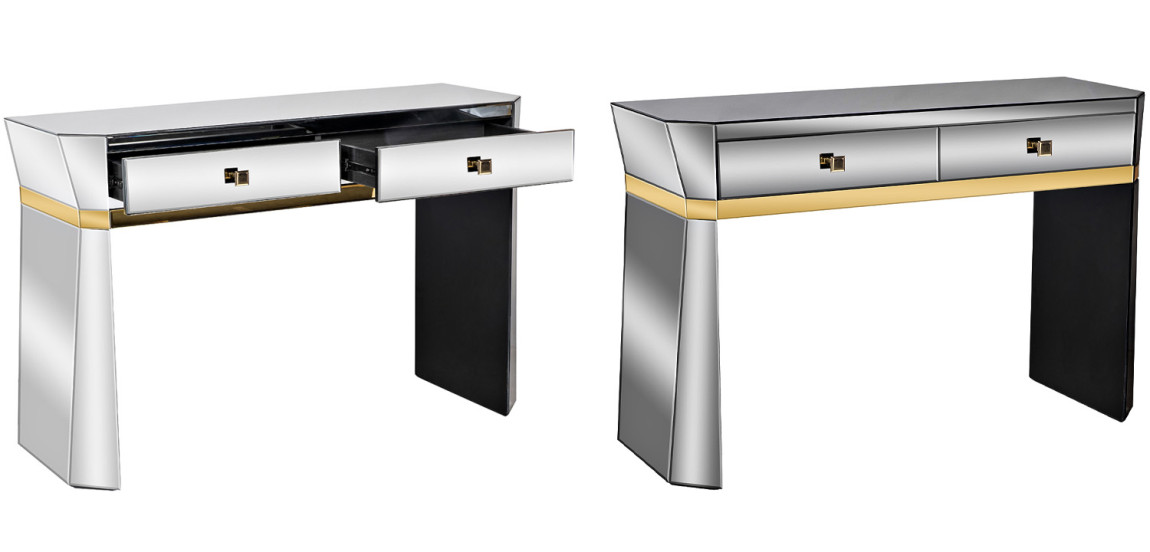 Консоль зеркальная Emiliano Mirrored Console