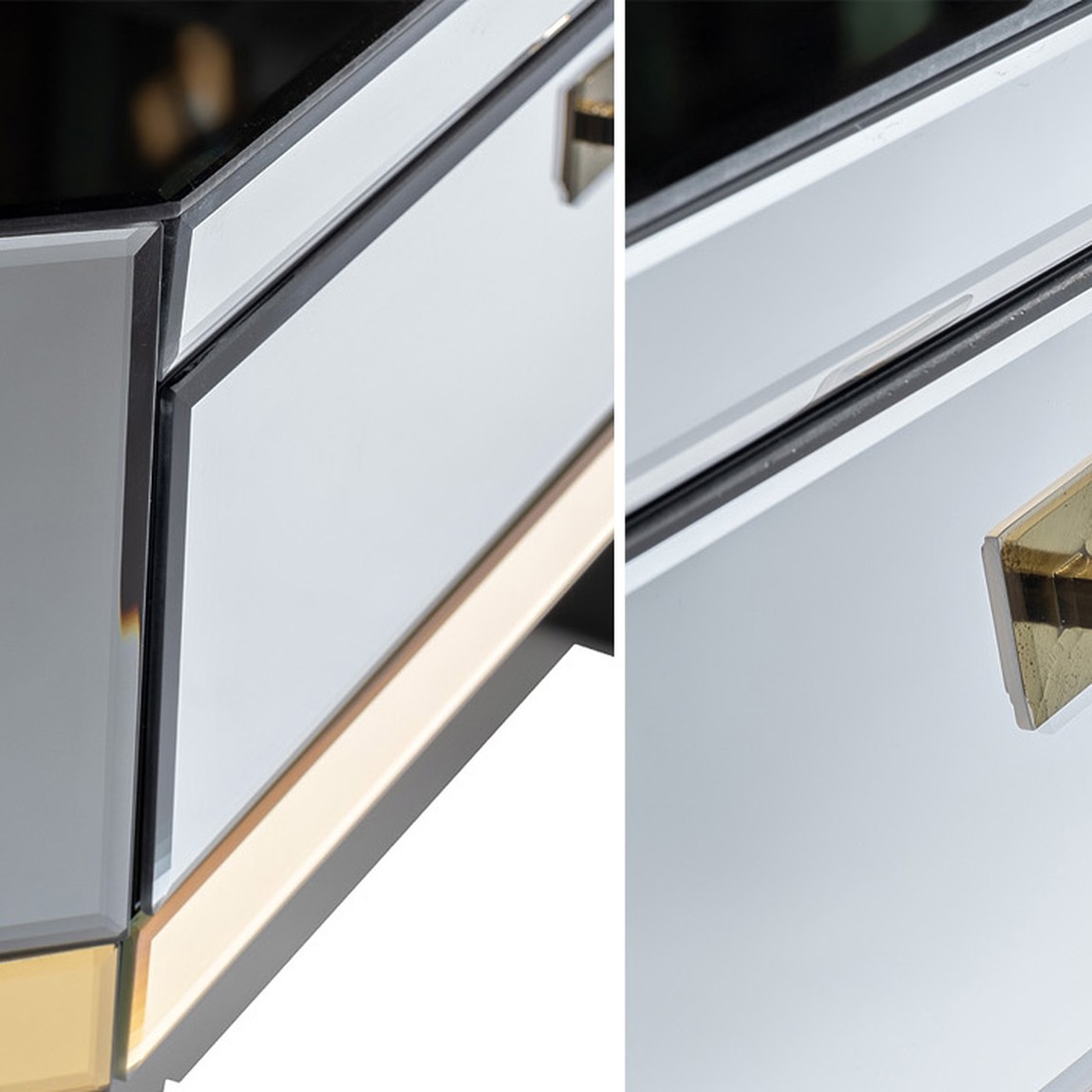Консоль зеркальная Emiliano Mirrored Console
