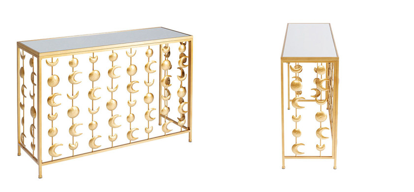 Консоль золотая луна Full Moon