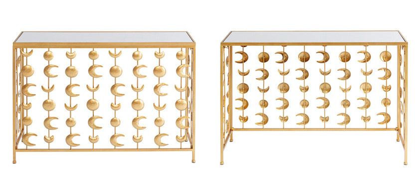 Консоль золотая луна Full Moon