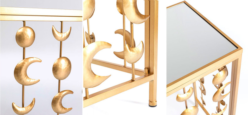 Консоль золотая луна Full Moon