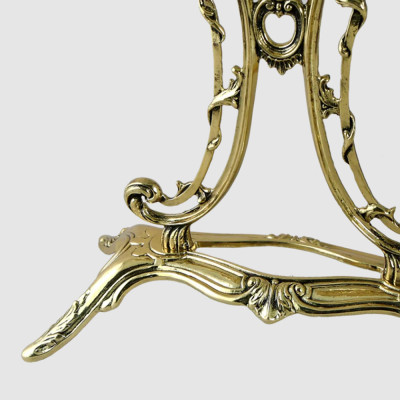 Консоль из бронзы с мраморной столешницей Bronze De Console
