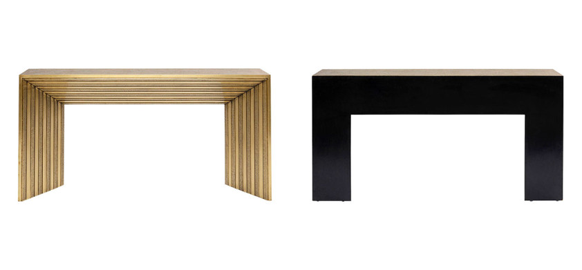 Консоль с графическим дизайном Evander