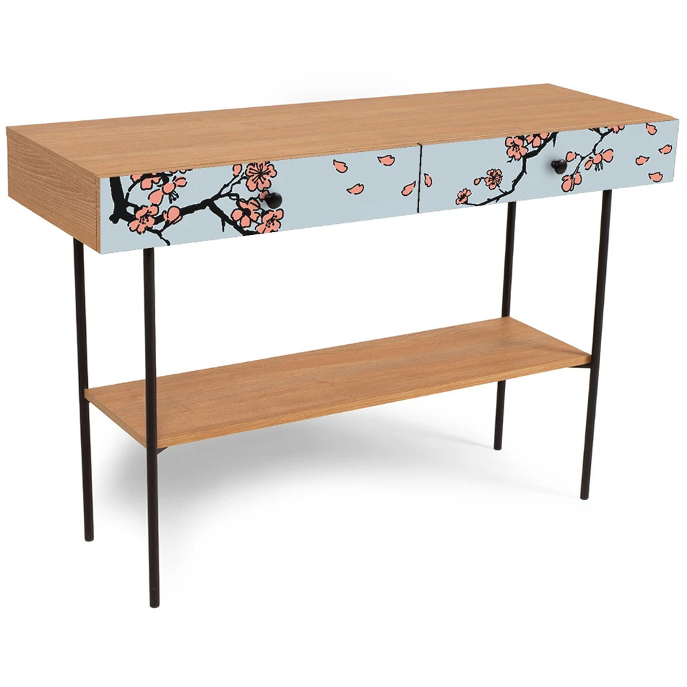 Консоль с принтом на ящиках Elise Console Table