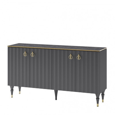 Консоль с фасадами цвета графит Antique Order Graphite