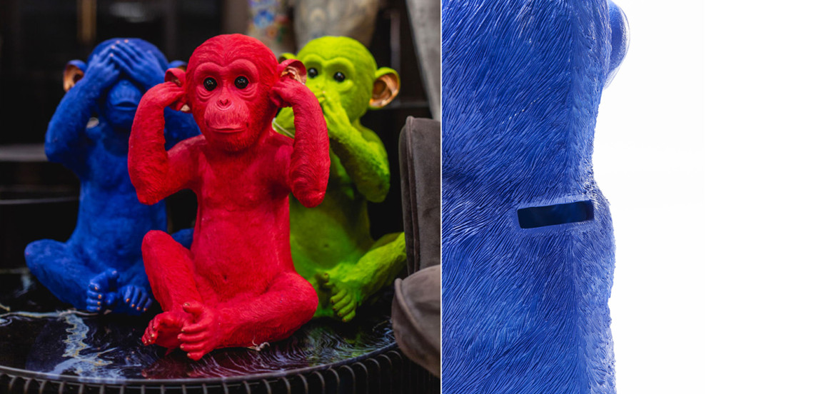 Копилка Blue  Monkey