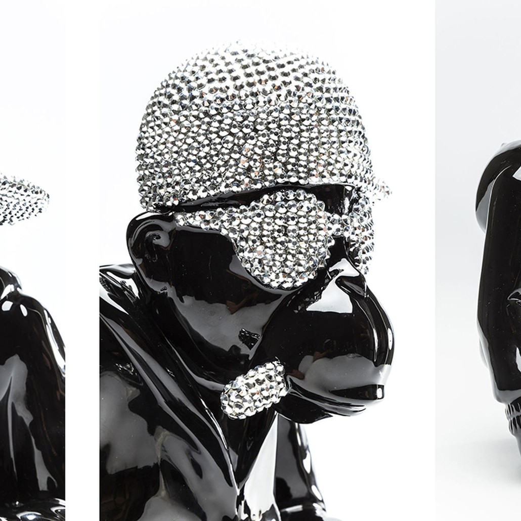 Копилка Monkey with rhinestones
