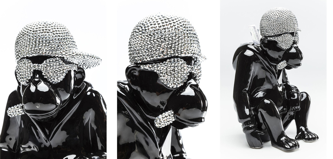Копилка Monkey with rhinestones