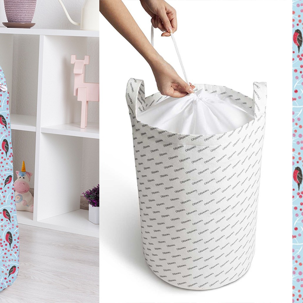 Корзина Bullfinches Pattern Basket