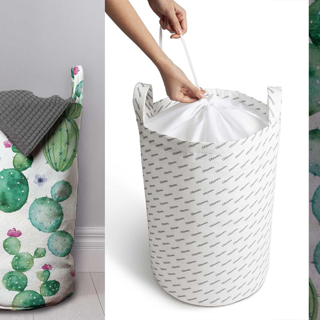 Корзина Cactus Pattern Basket