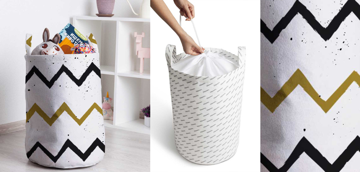 Корзина Chevron Basket