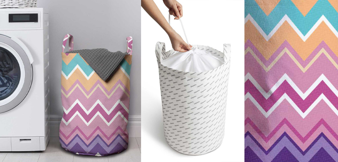 Корзина Color Zigzag Basket