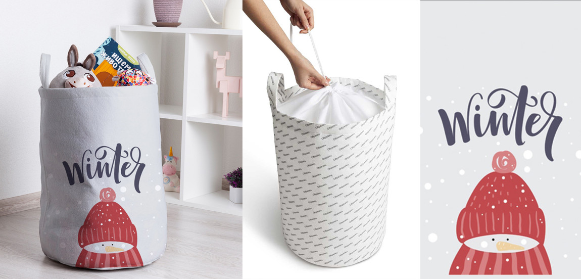 Корзина Cozy Winter Basket