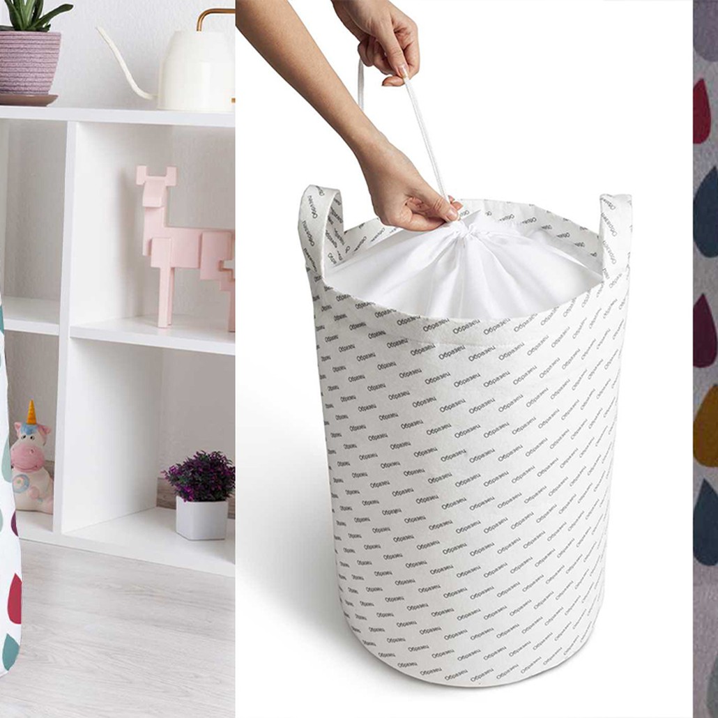 Корзина Drops Pattern Basket