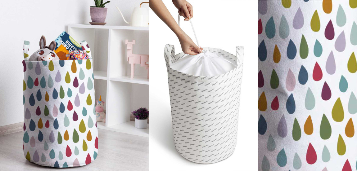 Корзина Drops Pattern Basket