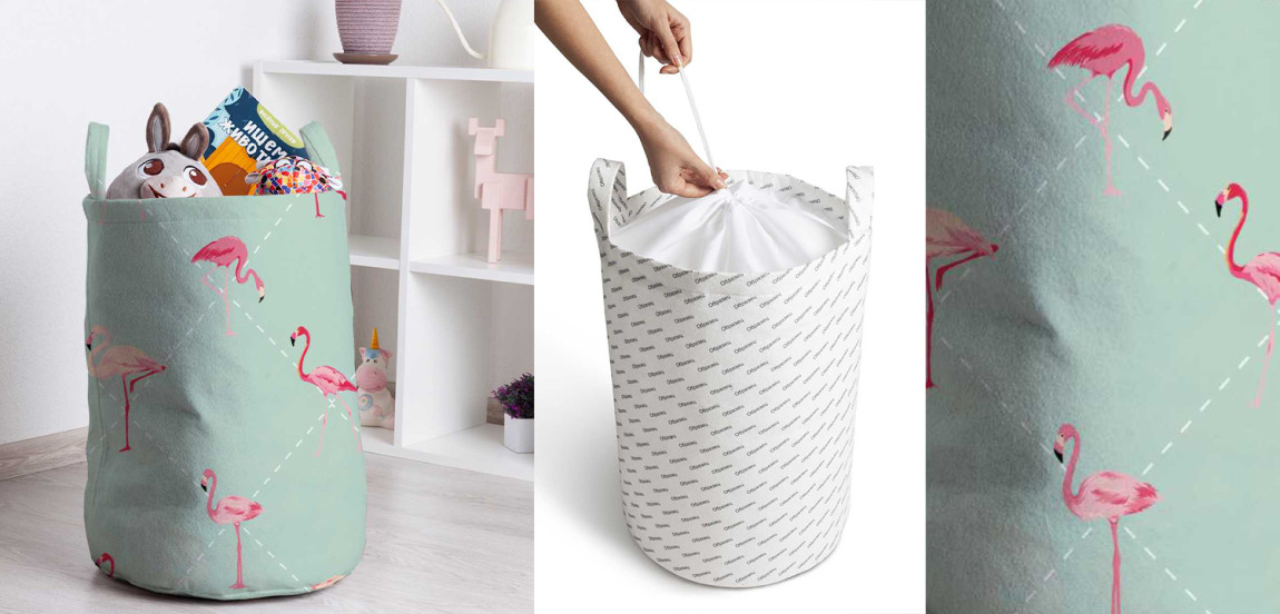 Корзина Flamingo Rhombus Basket