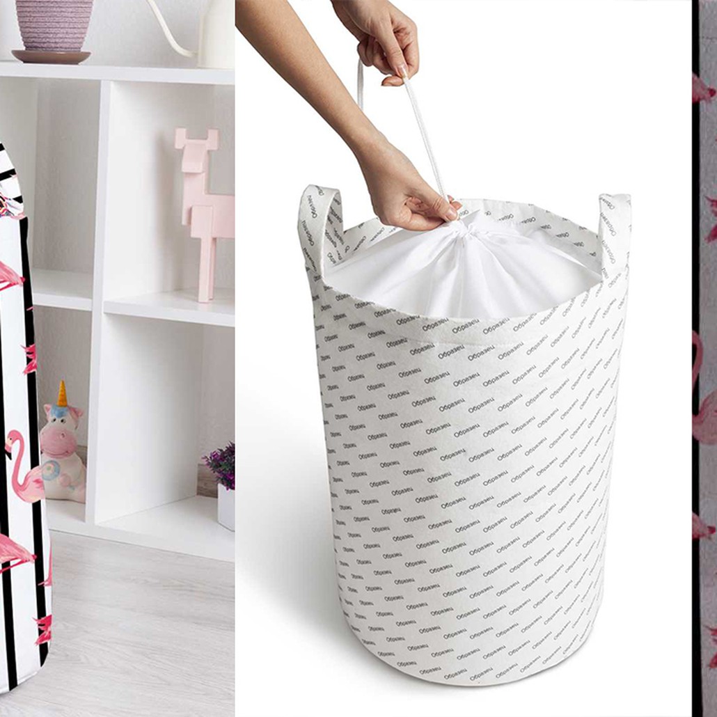 Корзина Flamingo Stripes Basket