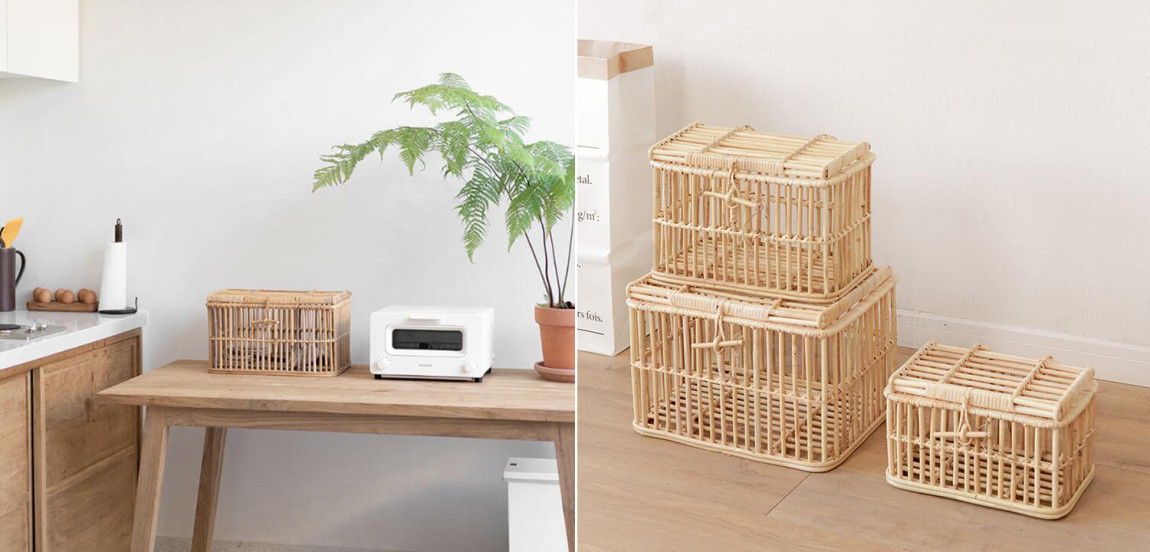 Корзина Wicker Chest 35