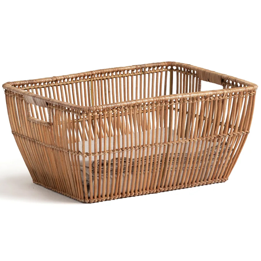 Корзина для белья из ротанга Tamu Wicker Basket