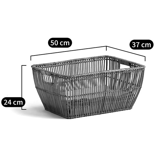 Корзина для белья из ротанга Tamu Wicker Basket