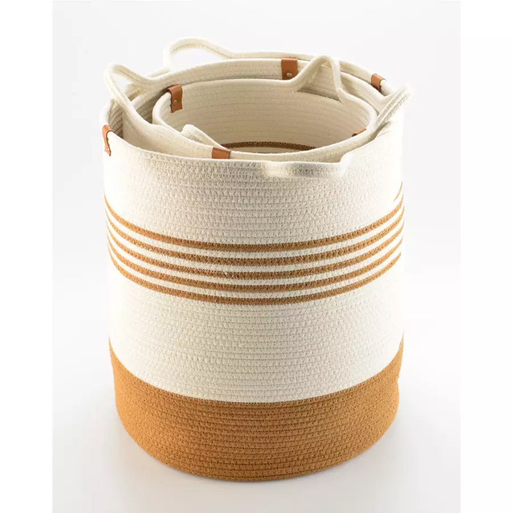 Корзина для хранения с ручками Interlacement Lines