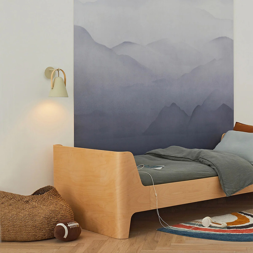 Корзина синяя Elewisa Wicker Basket