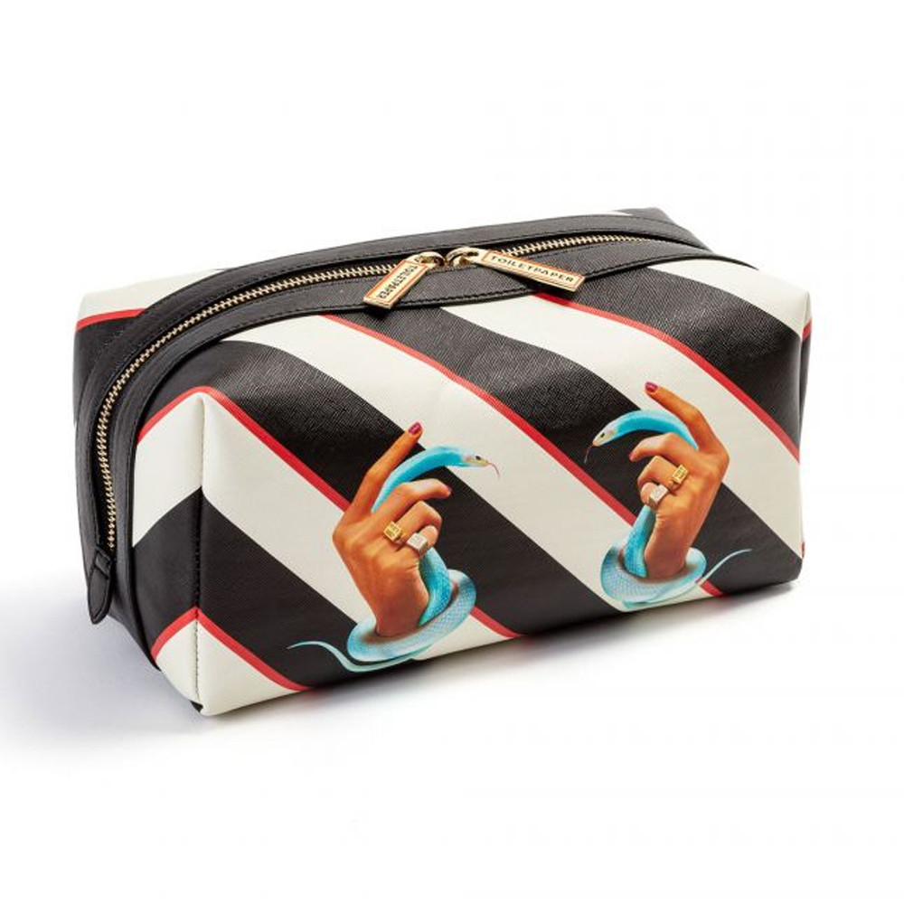 Косметичка Seletti Stripes Hands with Snakes