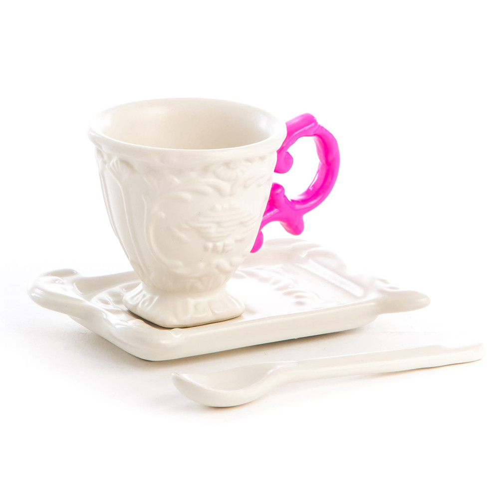 Кофейная пара Seletti I-Coffee Fuchsia