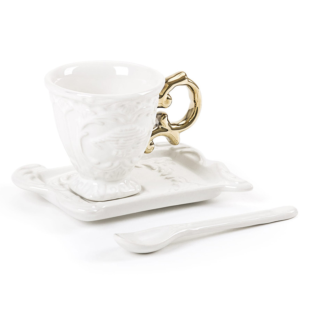 Кофейная пара Seletti I-Coffee Gold