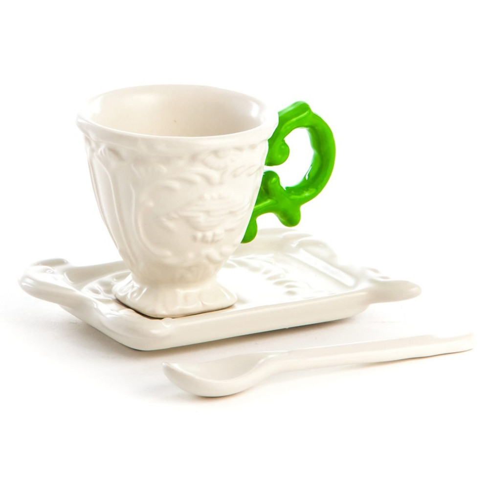 Кофейная пара Seletti I-Coffee Green