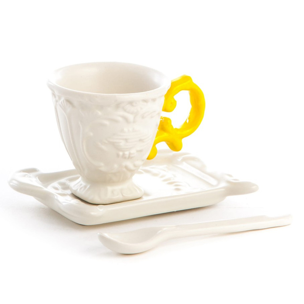 Кофейная пара Seletti I-Coffee Yellow