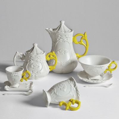 Кофейная пара Seletti I-Coffee Yellow