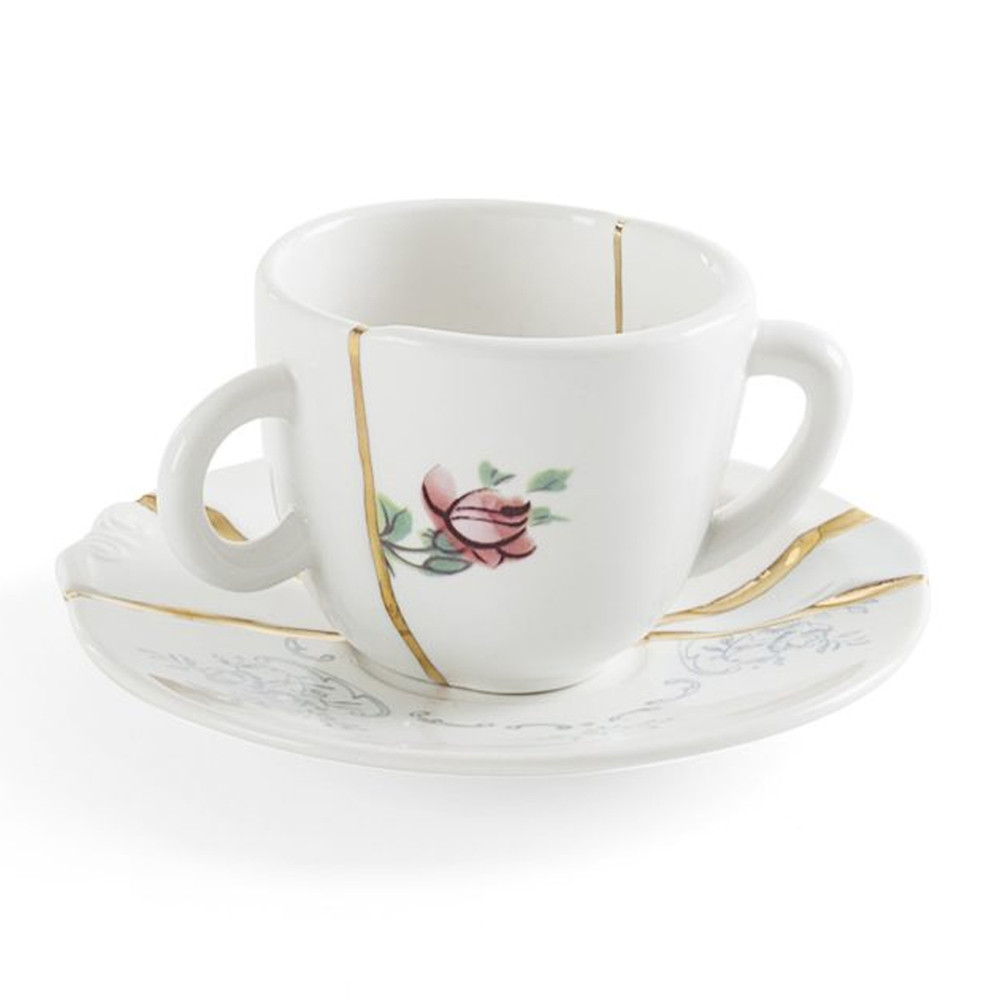 Кофейная пара Seletti Kintsugi