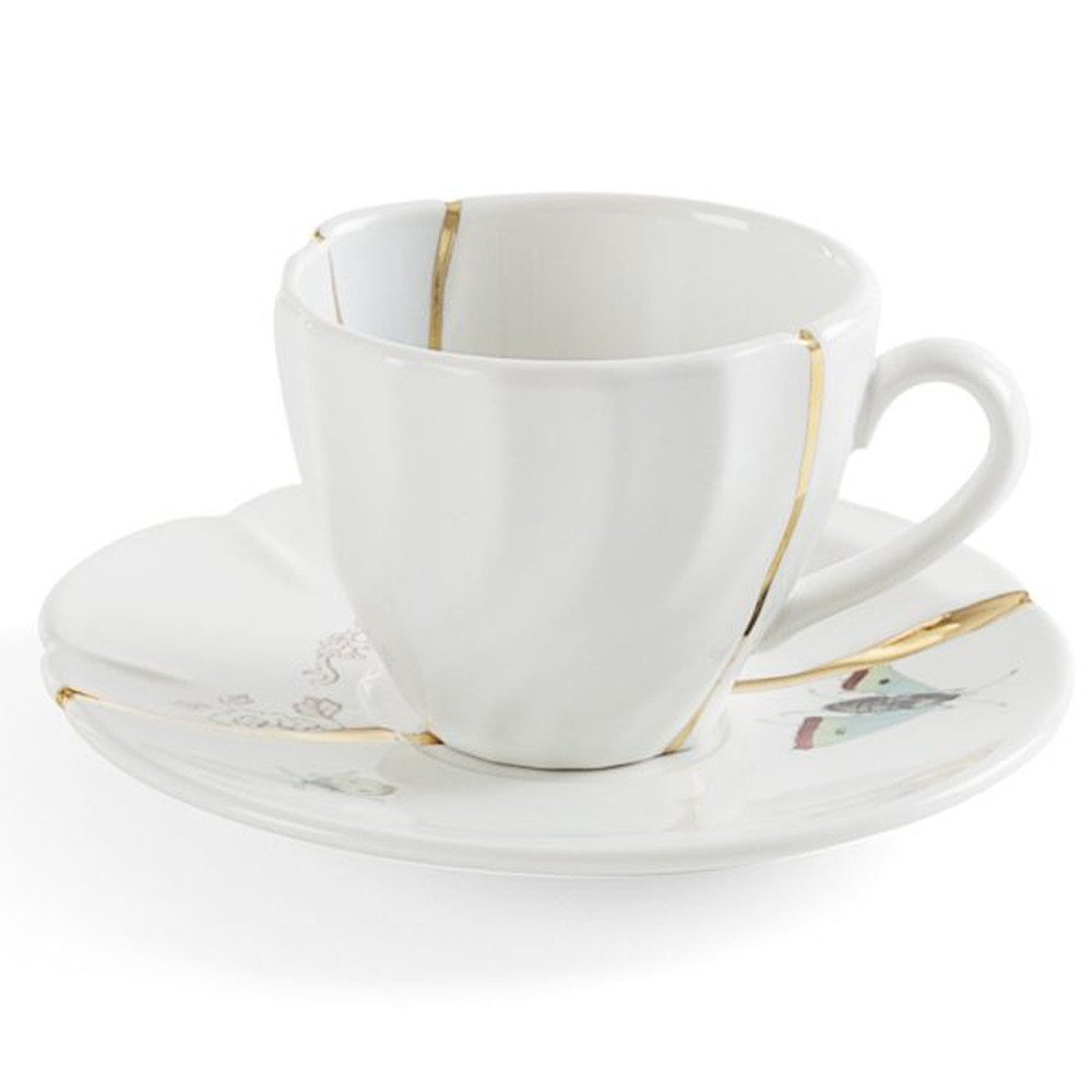 Кофейная пара Seletti Kintsugi
