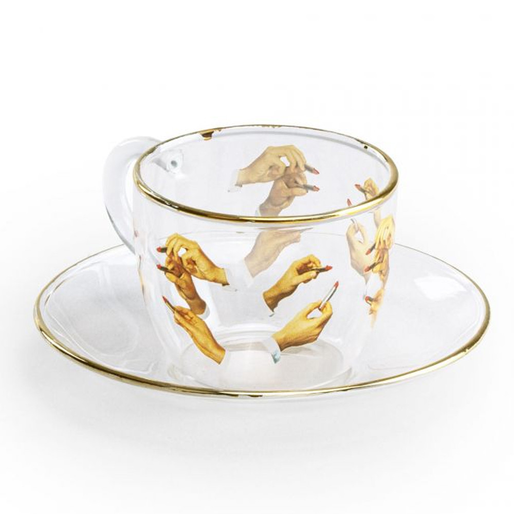 Кофейная пара Seletti Lipsticks