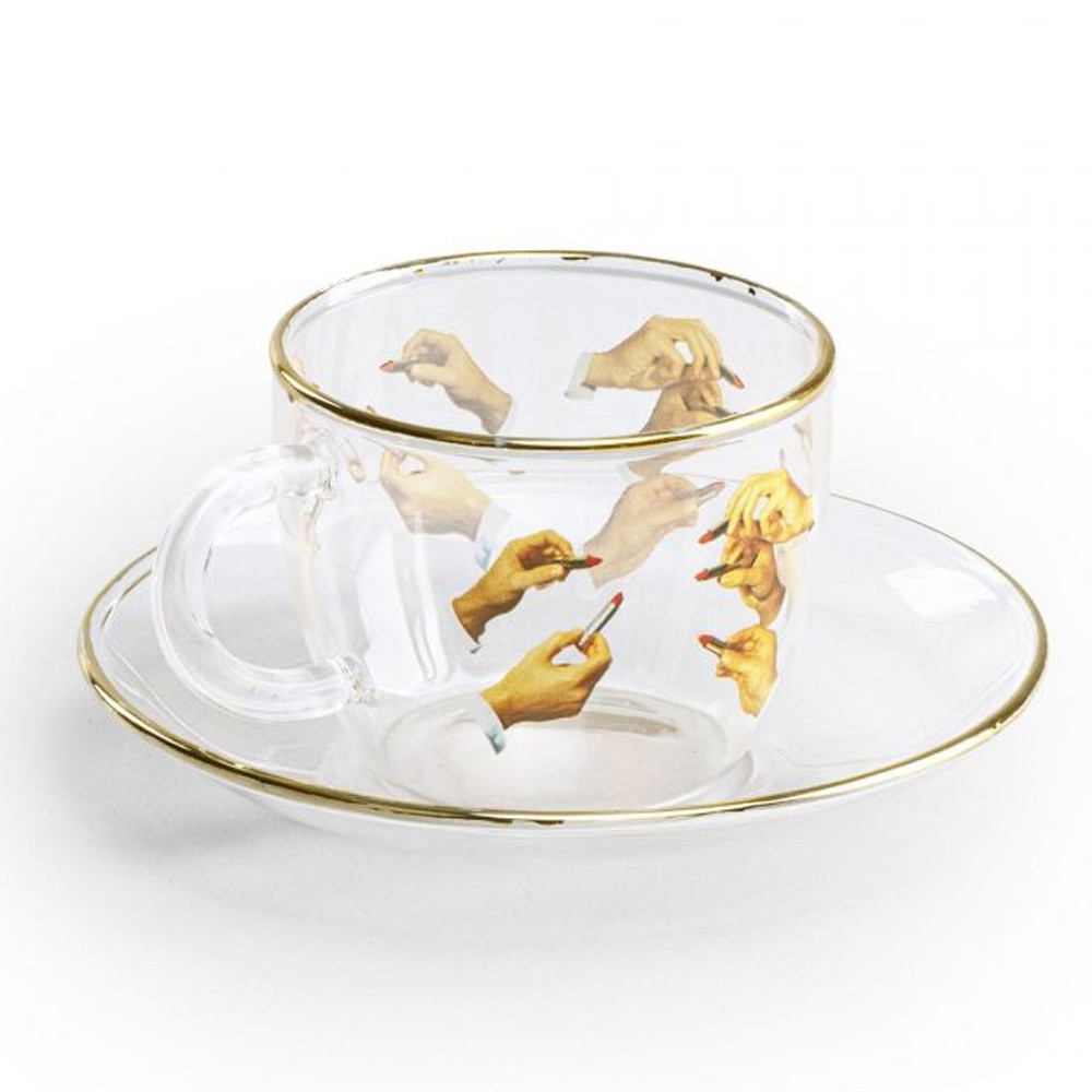 Кофейная пара Seletti Lipsticks