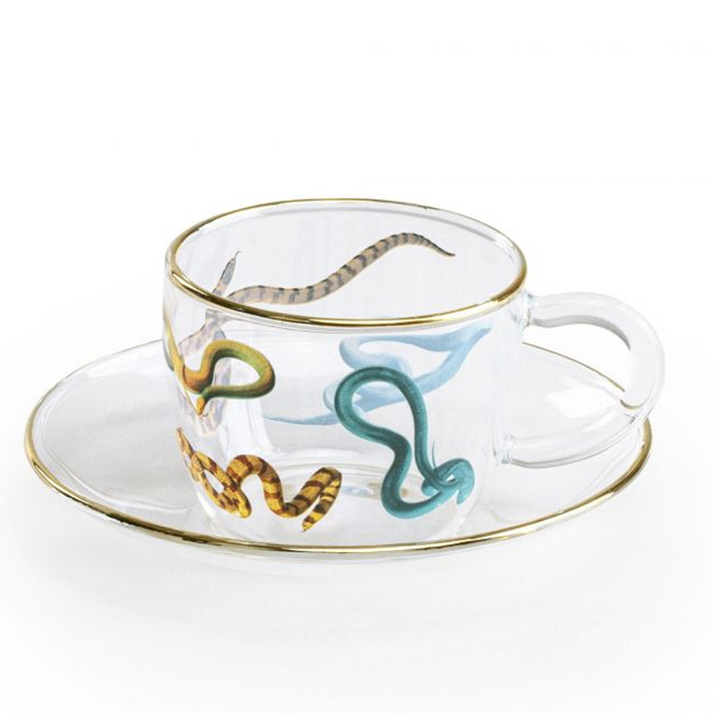 Кофейная пара Seletti Snakes