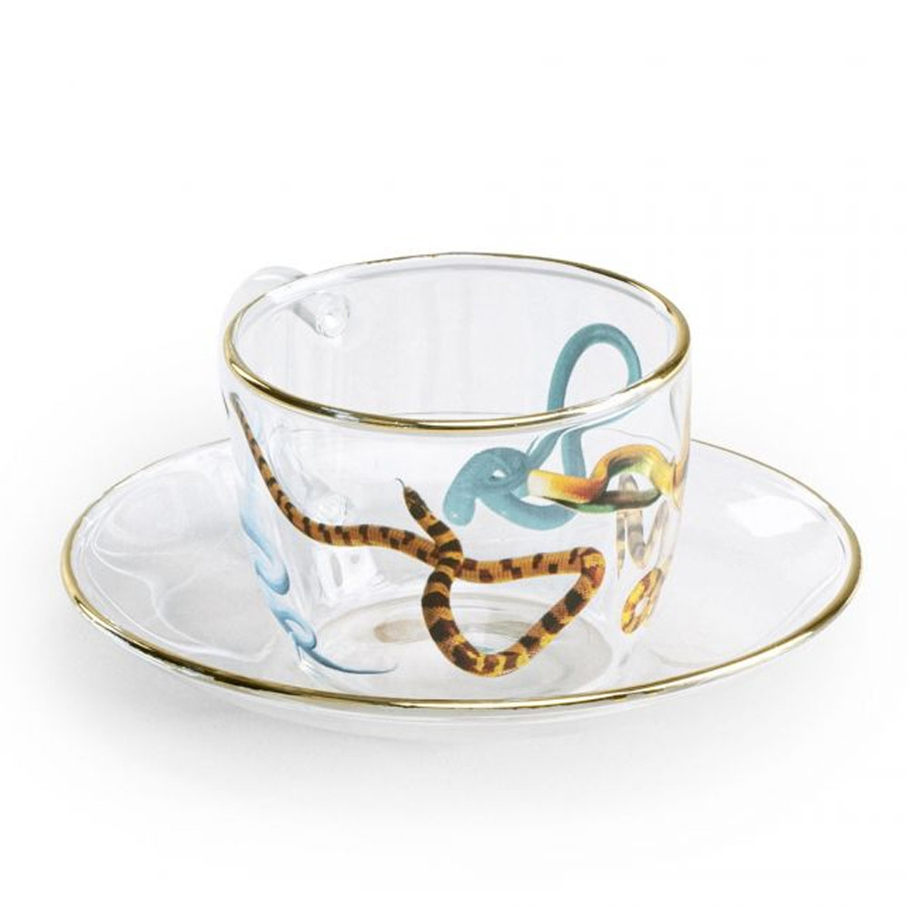 Кофейная пара Seletti Snakes