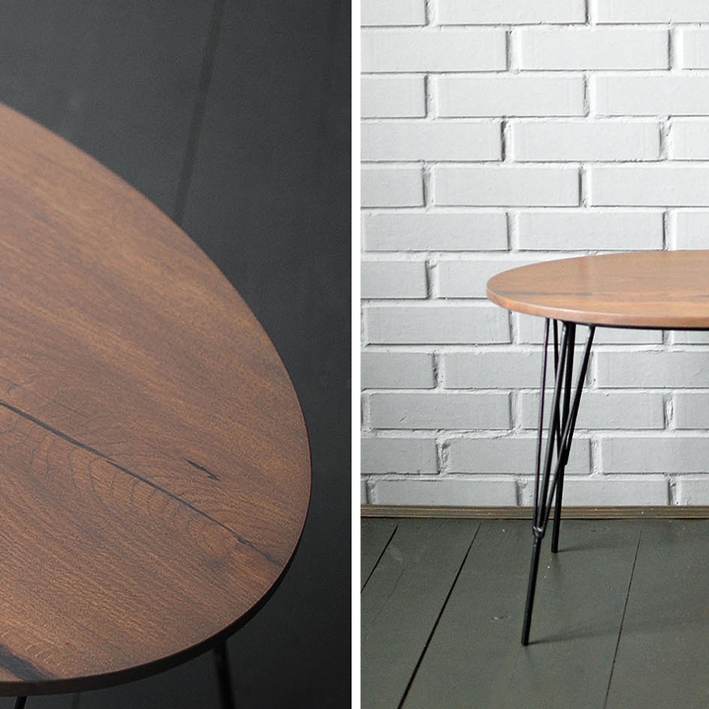 Кофейный стол Amani Industrial Metal Rust Coffee Table