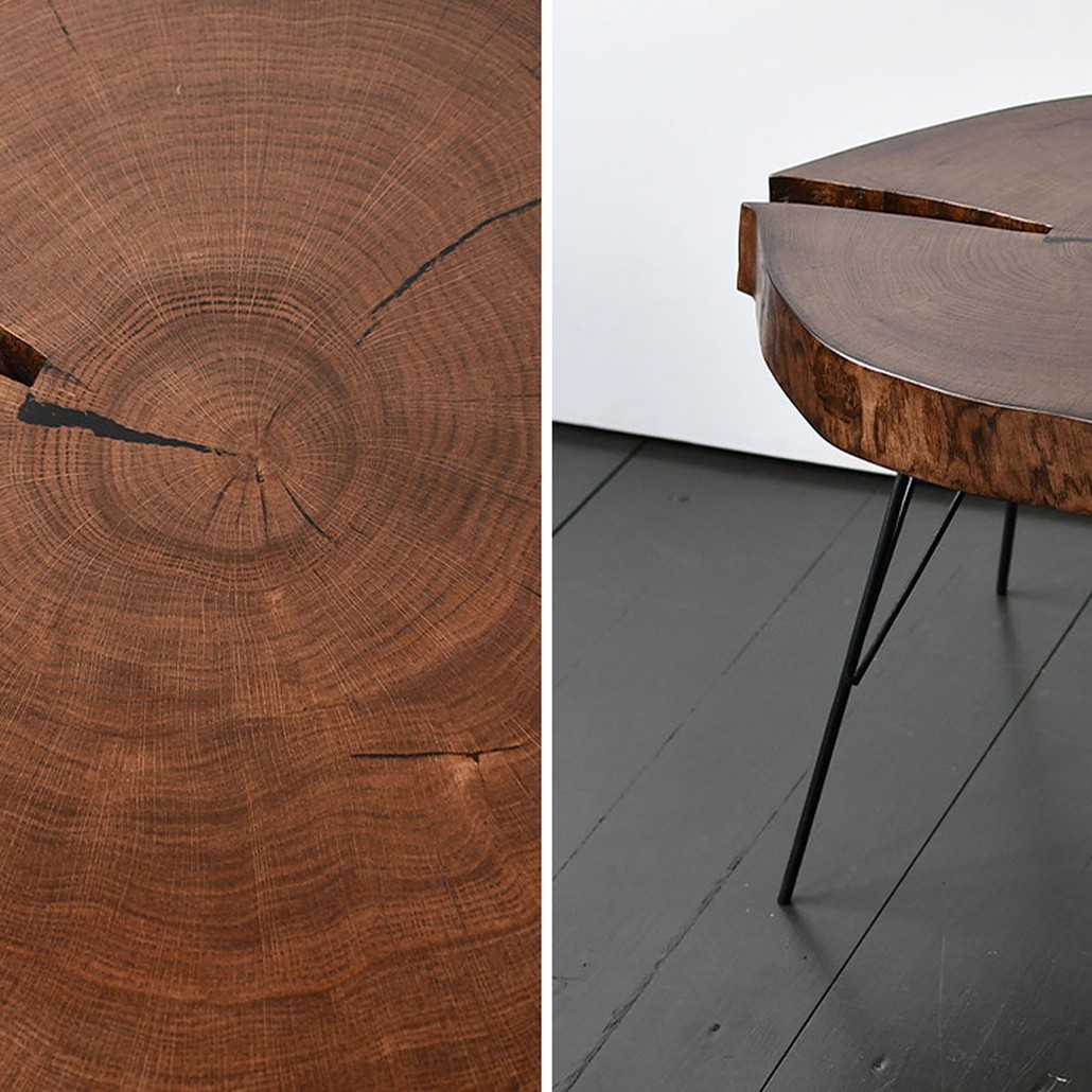 Кофейный стол Bains Industrial Metal Rust Coffee Table