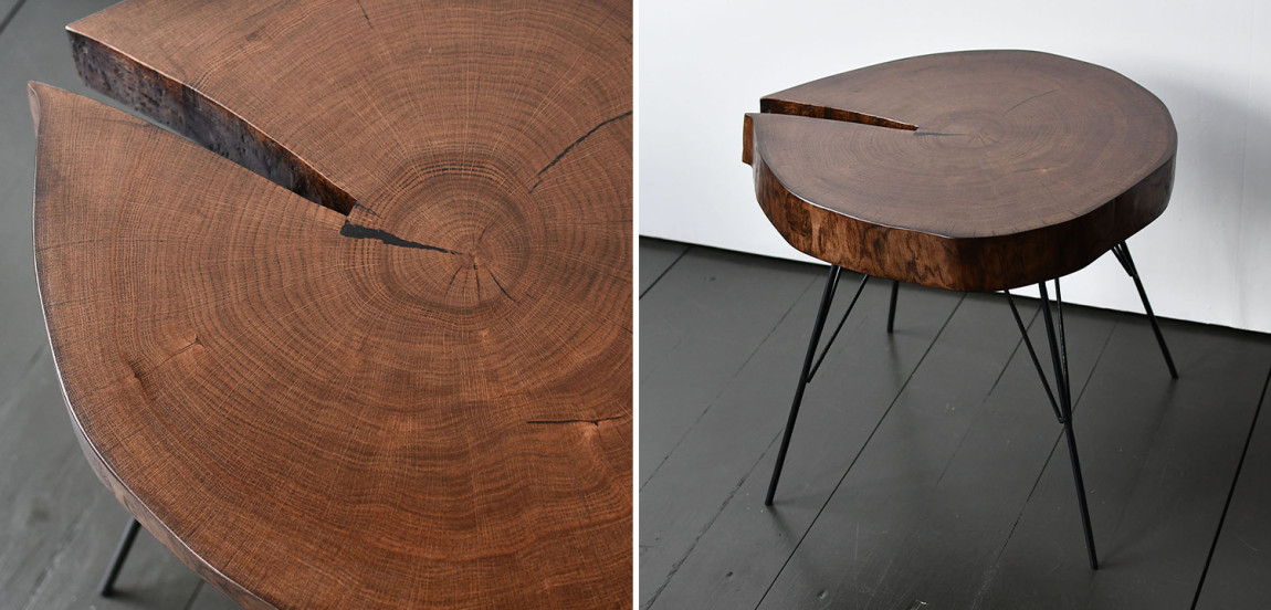 Кофейный стол Bains Industrial Metal Rust Coffee Table